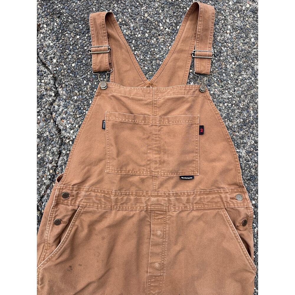 Thrashed Workrite Flame Resistant Overalls FR medium Regular Arc 12.7 (atpv) - Picture 4 of 8